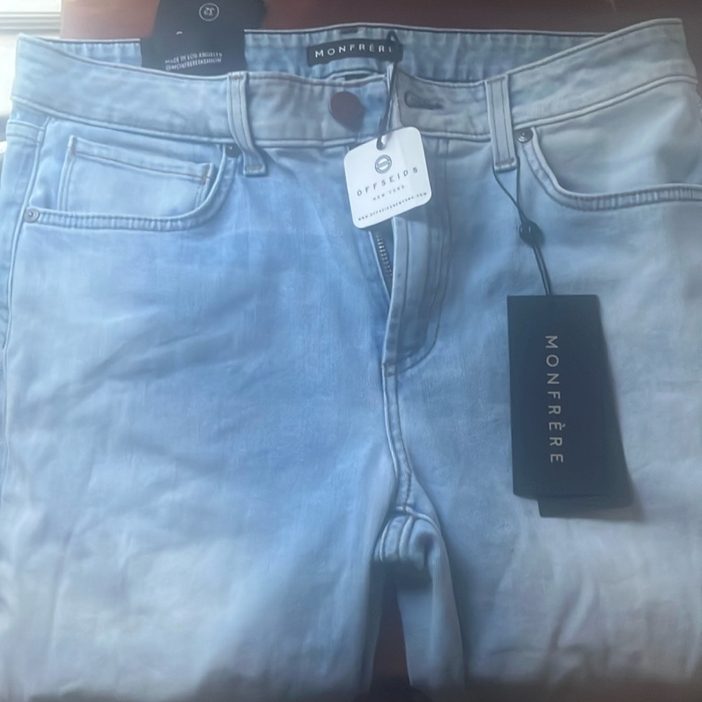 Monfrere Men’s Clint Bootleg jeans, NWT